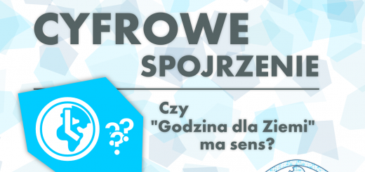 Cyfrowe Spojrzenie - Czy Godzina dla Ziemi ma sens?