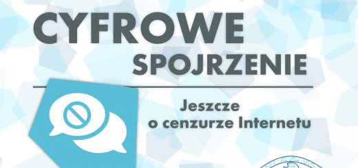 Cyfrowe spojrzenie - jeszcze o cenzurze Internetu