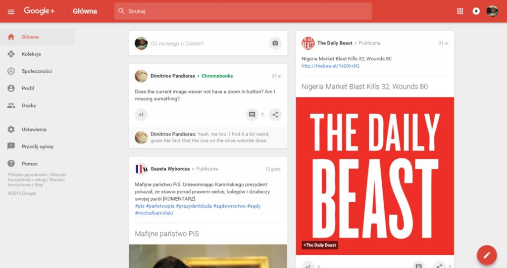 Serwis Google+